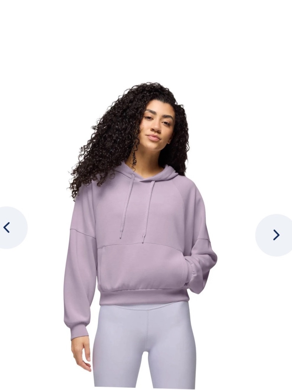 Prana Fleece Hoodie in Luminous M NWT